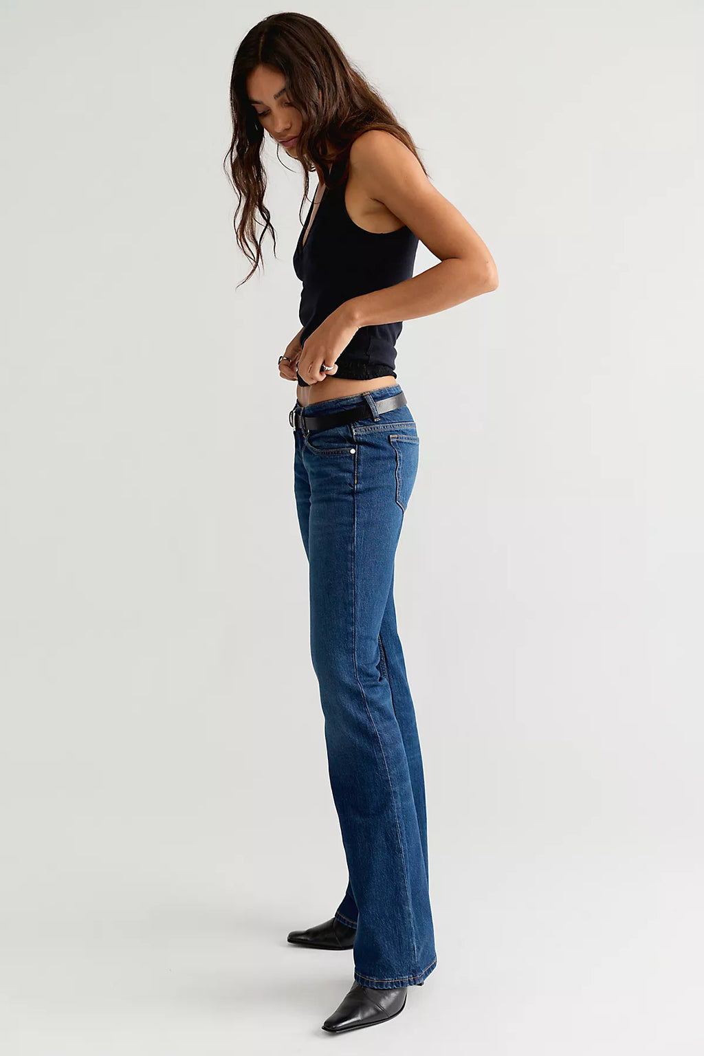 EB Denim Maria Slim Low-Rise Bootcut Jeans
