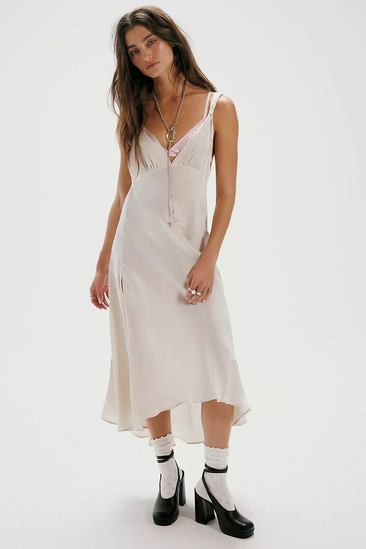 Show Business Midi Slip Dress