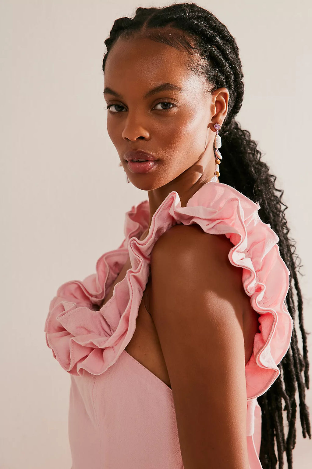 Ruffle It Up Midi Dress