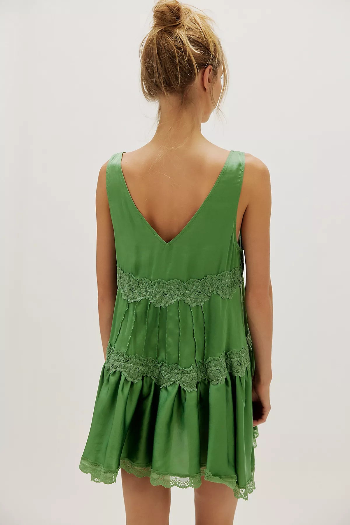 In This Groove Mini Slip Dress