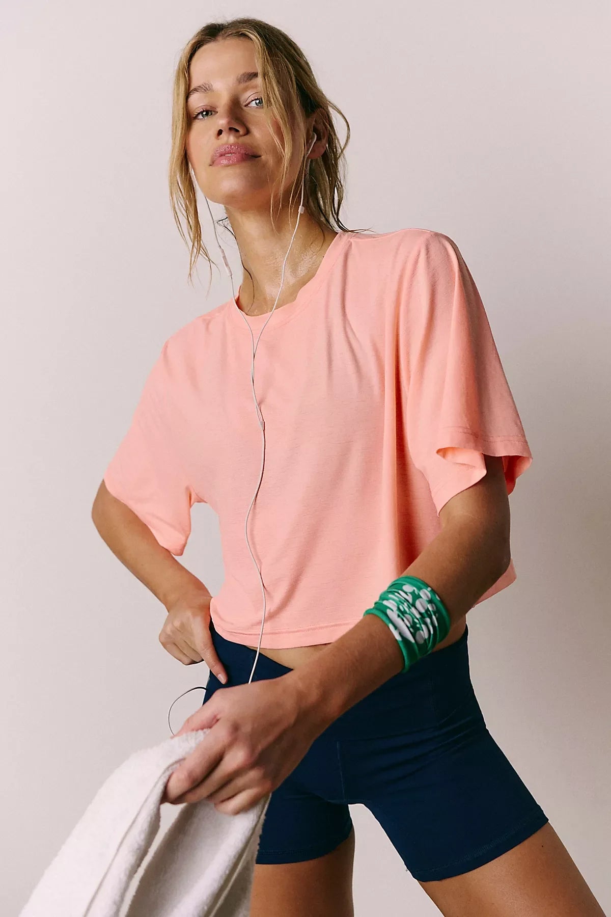 Tempo Cropped UV Protection Boyfriend Tee