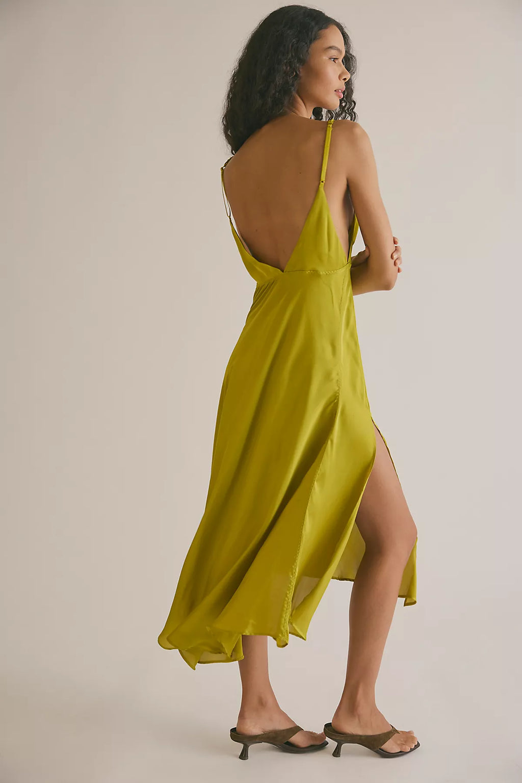 Show Business Midi Slip Dress