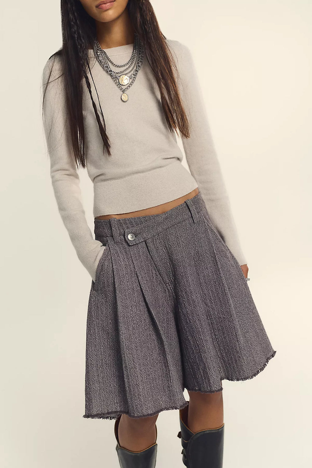 We The Free Porter Crossover Trouser Shorts