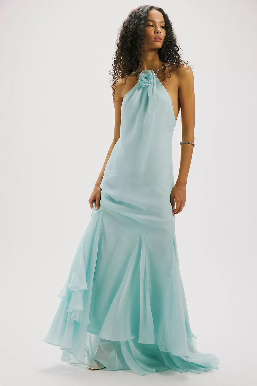 Retrofete Lirael Chiffon Maxi Dress