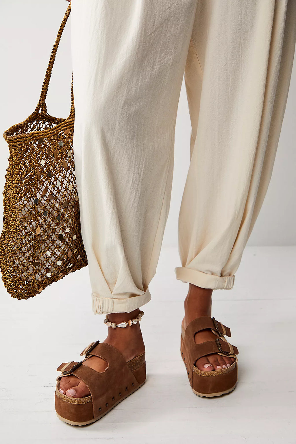 Rule Breaker Flatform Sandals