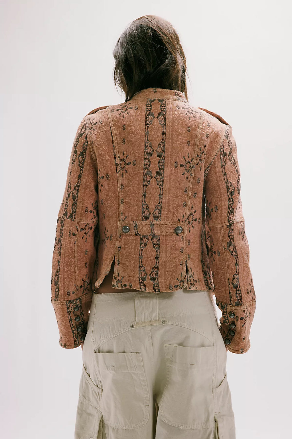Lotty Jacquard Band Jacket