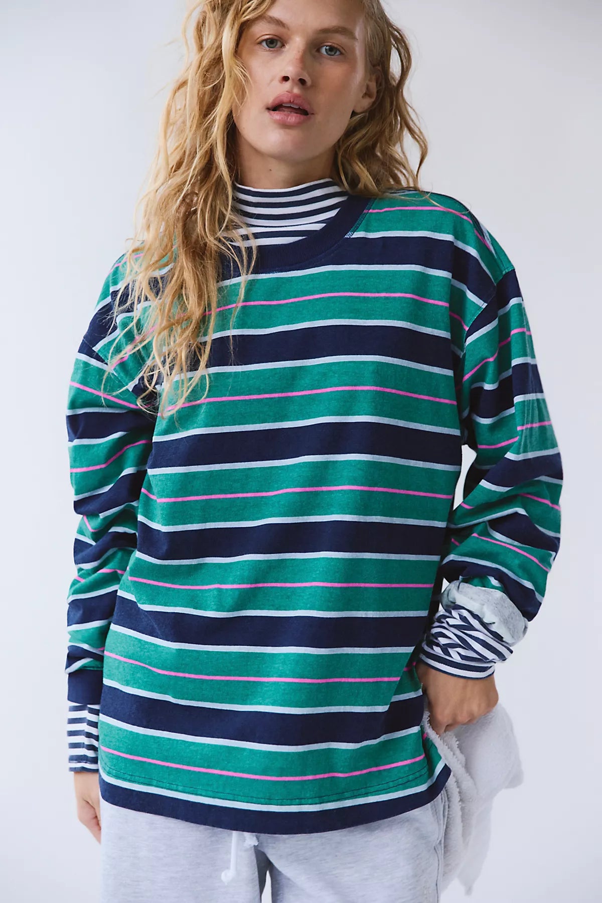 Hustle Striped Layer