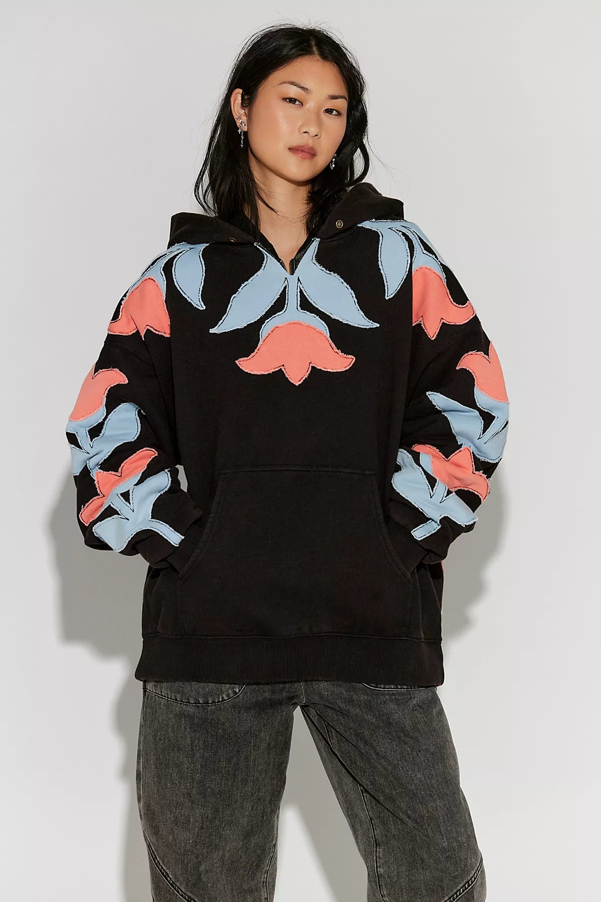 We The Free It's A Vibe Flowers Hoodie