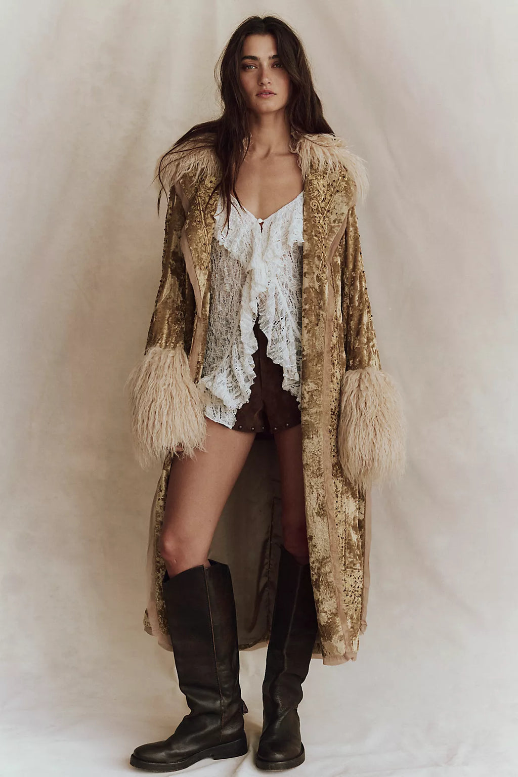 Pyre Embellished Duster