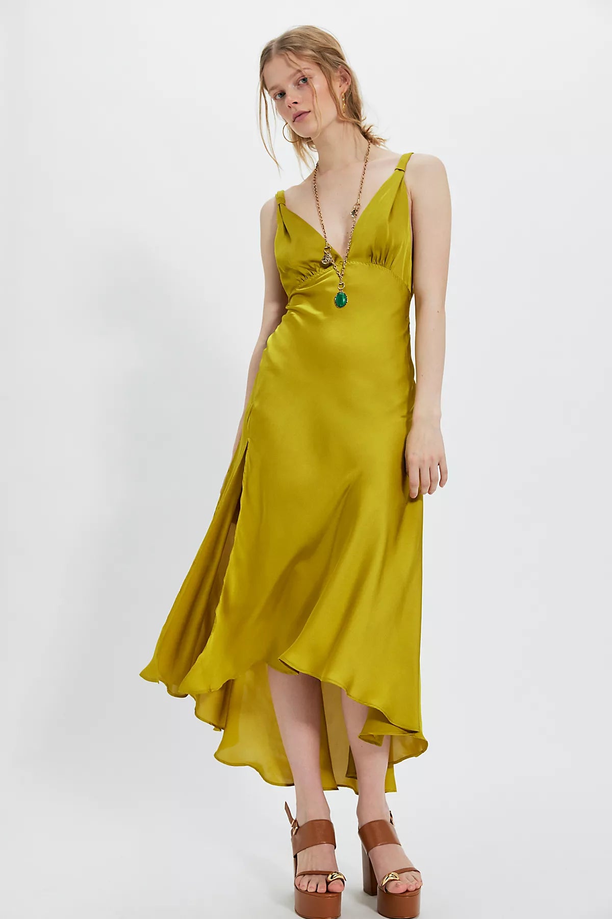 Show Business Midi Slip Dress