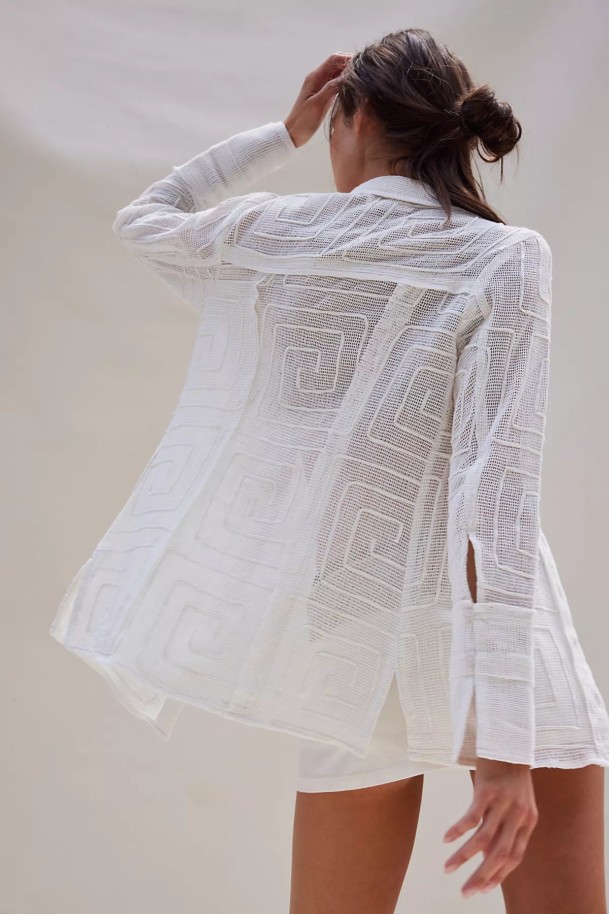 We The Free Geo Soutache Shirt