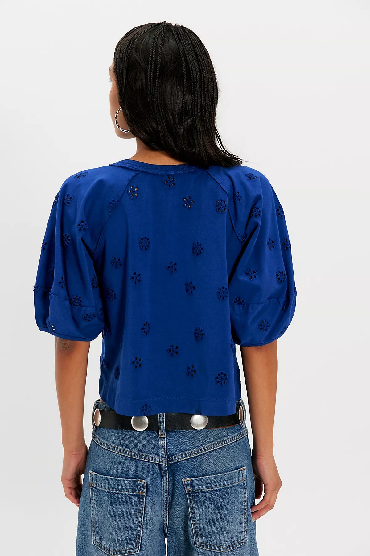 Jessie Eyelet Tee