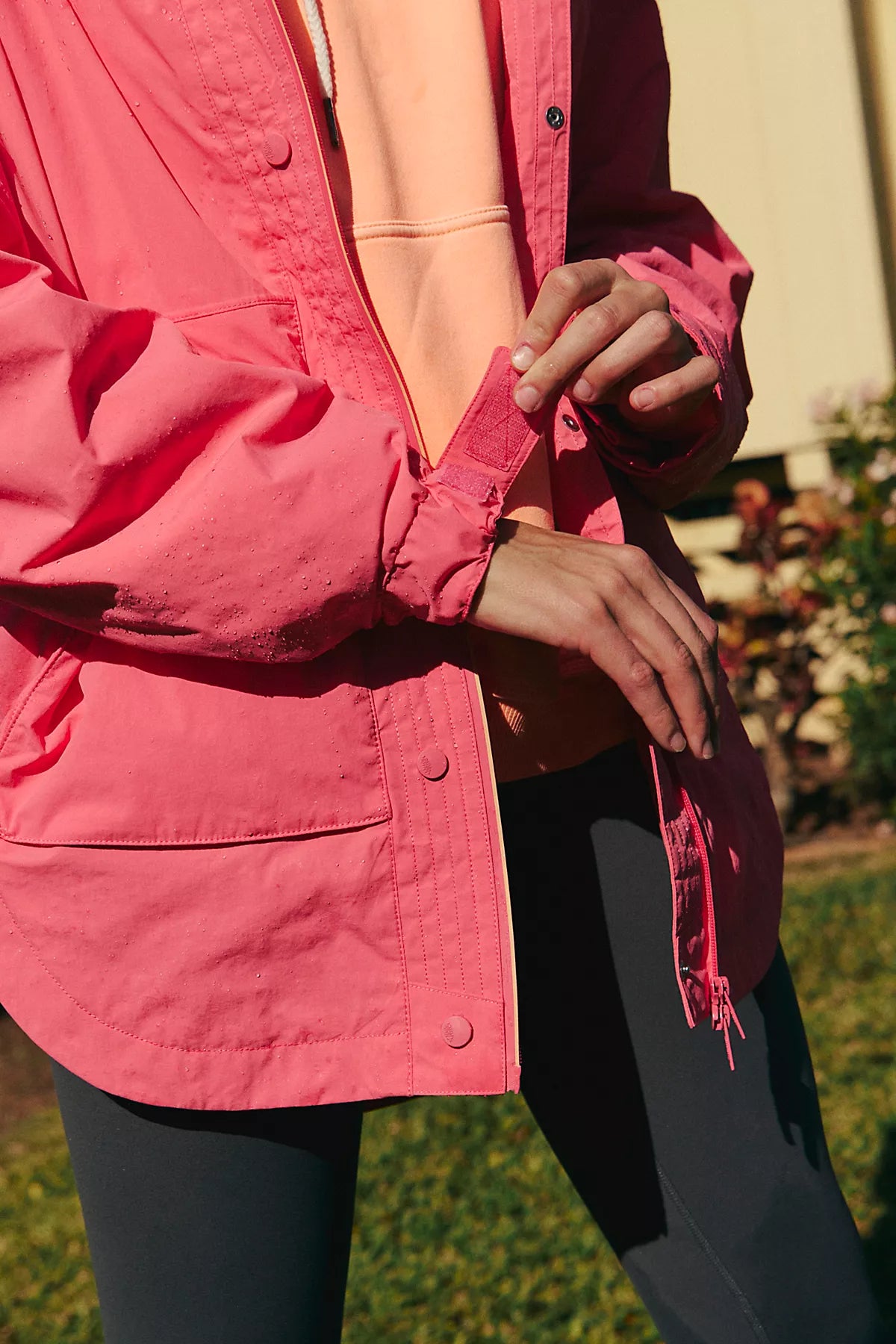 Singin' In The Rain Packable Waterproof Jacket