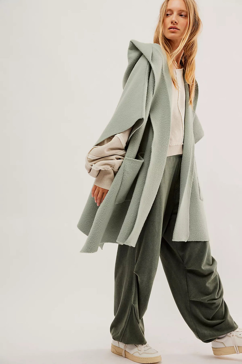 All I Need Cozy Hooded Duster