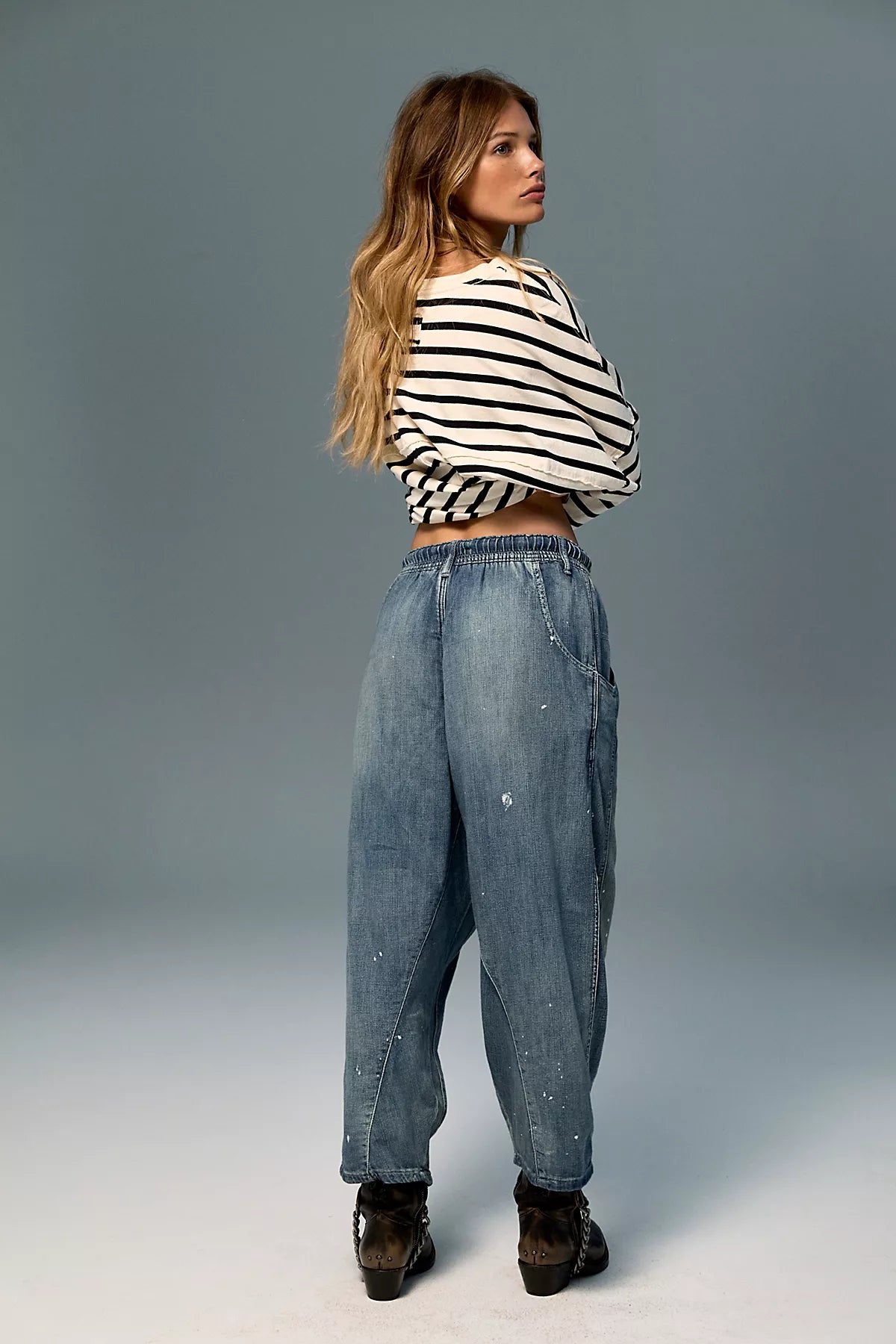 We The Free Fall For You Linen Harem Jeans