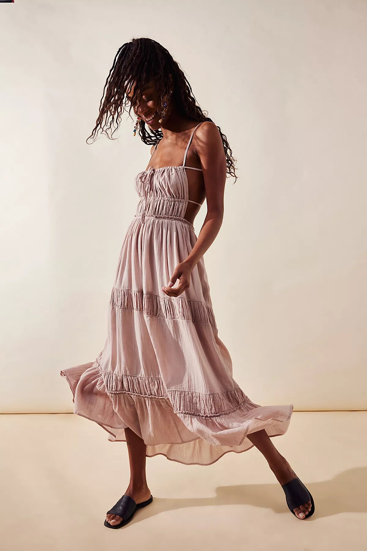 Taking Sides Maxi Dress