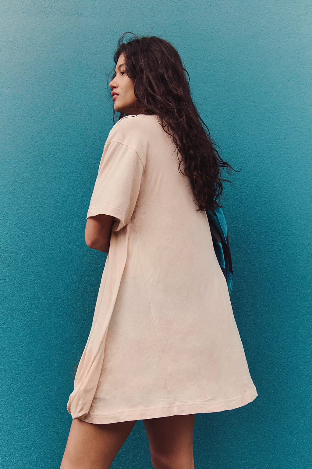 Shorebound Cotton-Jersey Mini Dress