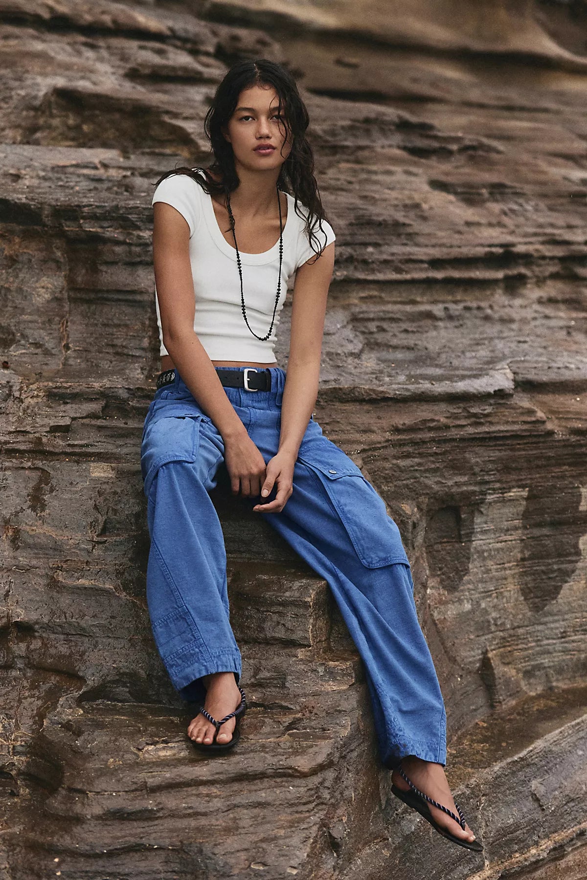 Jeffrey Campbell for Free People Sunset Blvd. Wrap Sandals