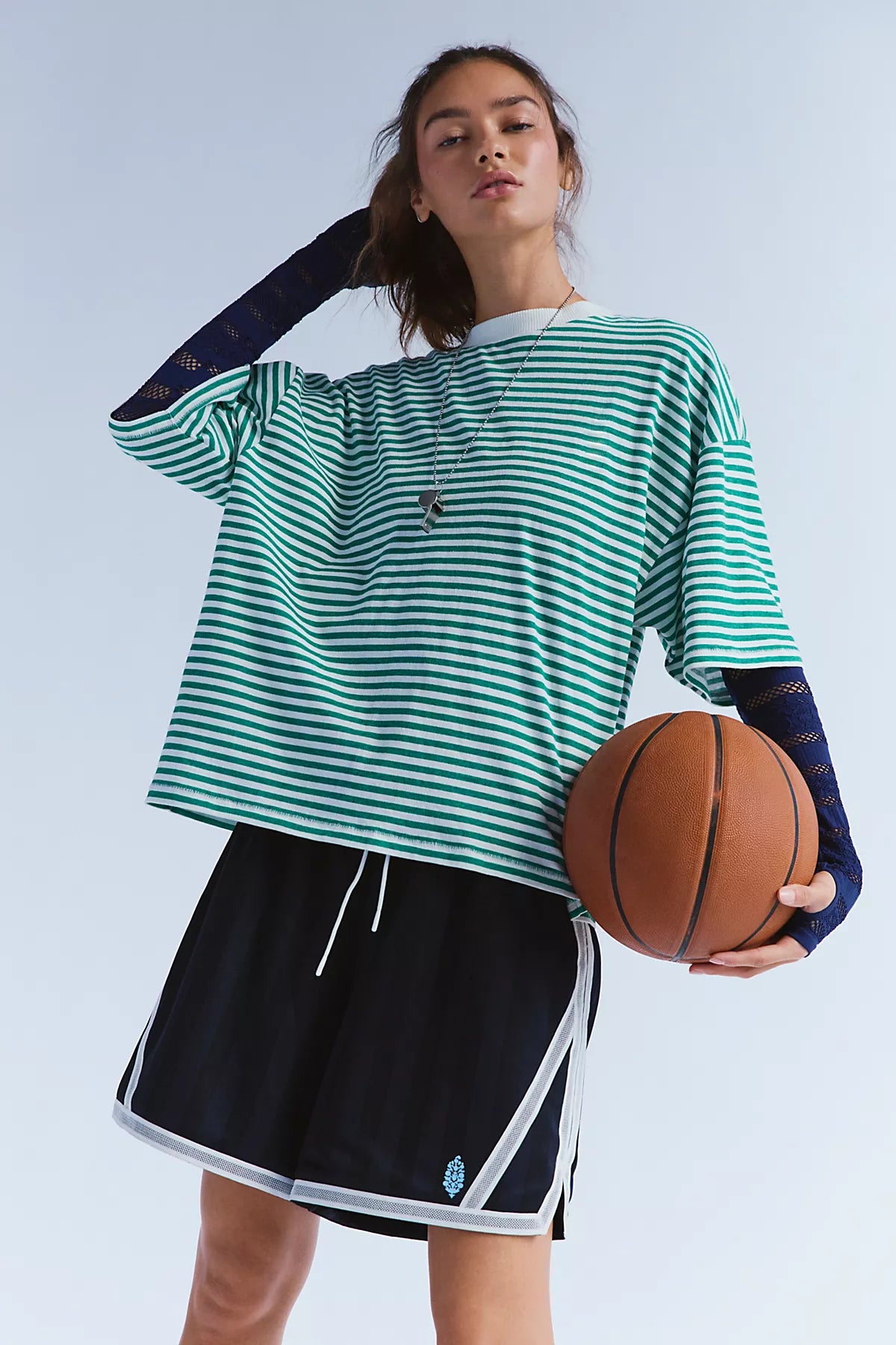 Tackle Court Stripe Tee