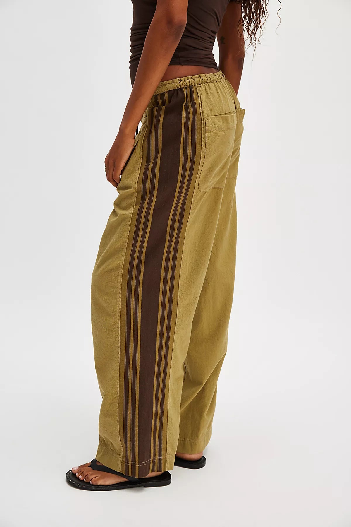 Hudson Canyon Side Printed Pull-On Pants