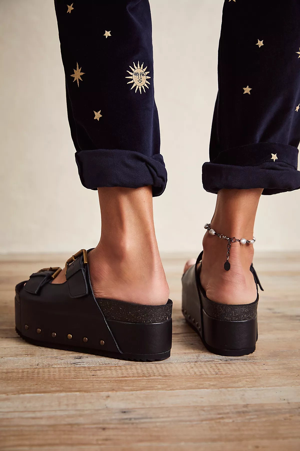 Rule Breaker Flatform Sandals