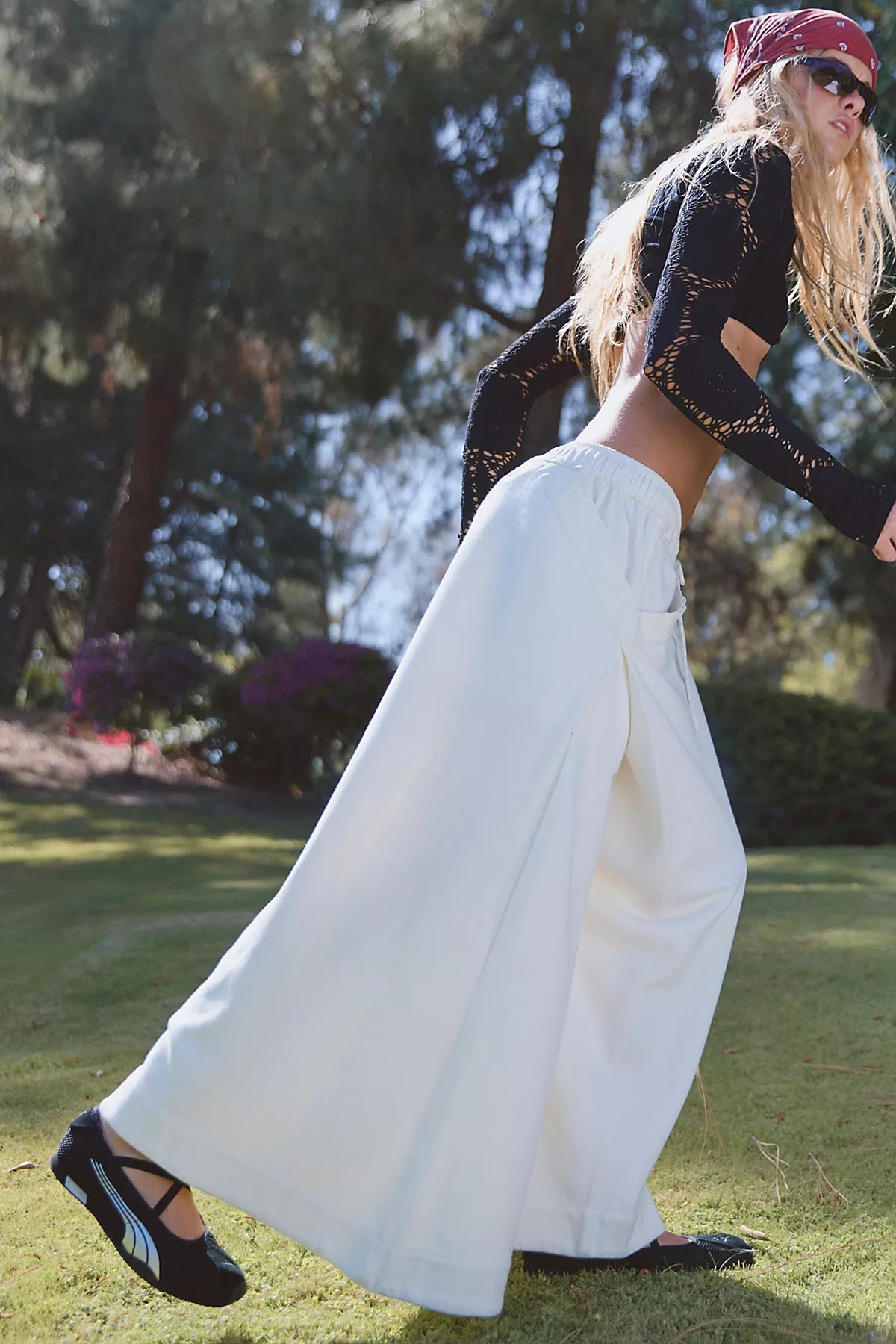 Slice And Dice Culotte Pants