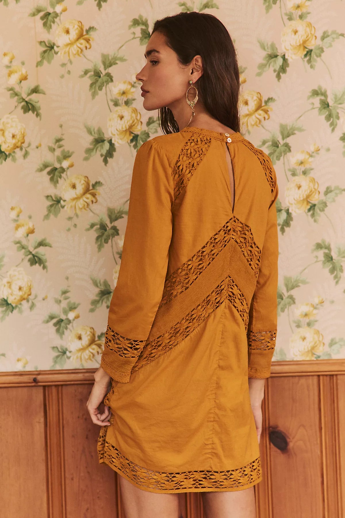 Sentimental Melody Lace Mini Dress