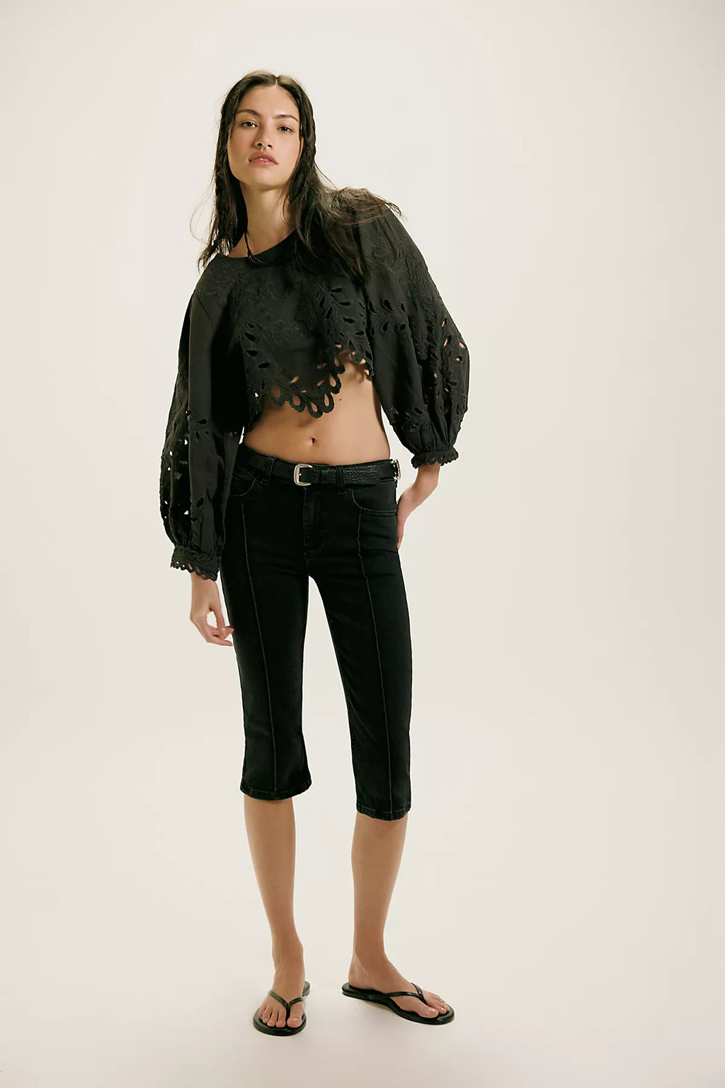We The Free Dusk To Dawn Capri Jeans