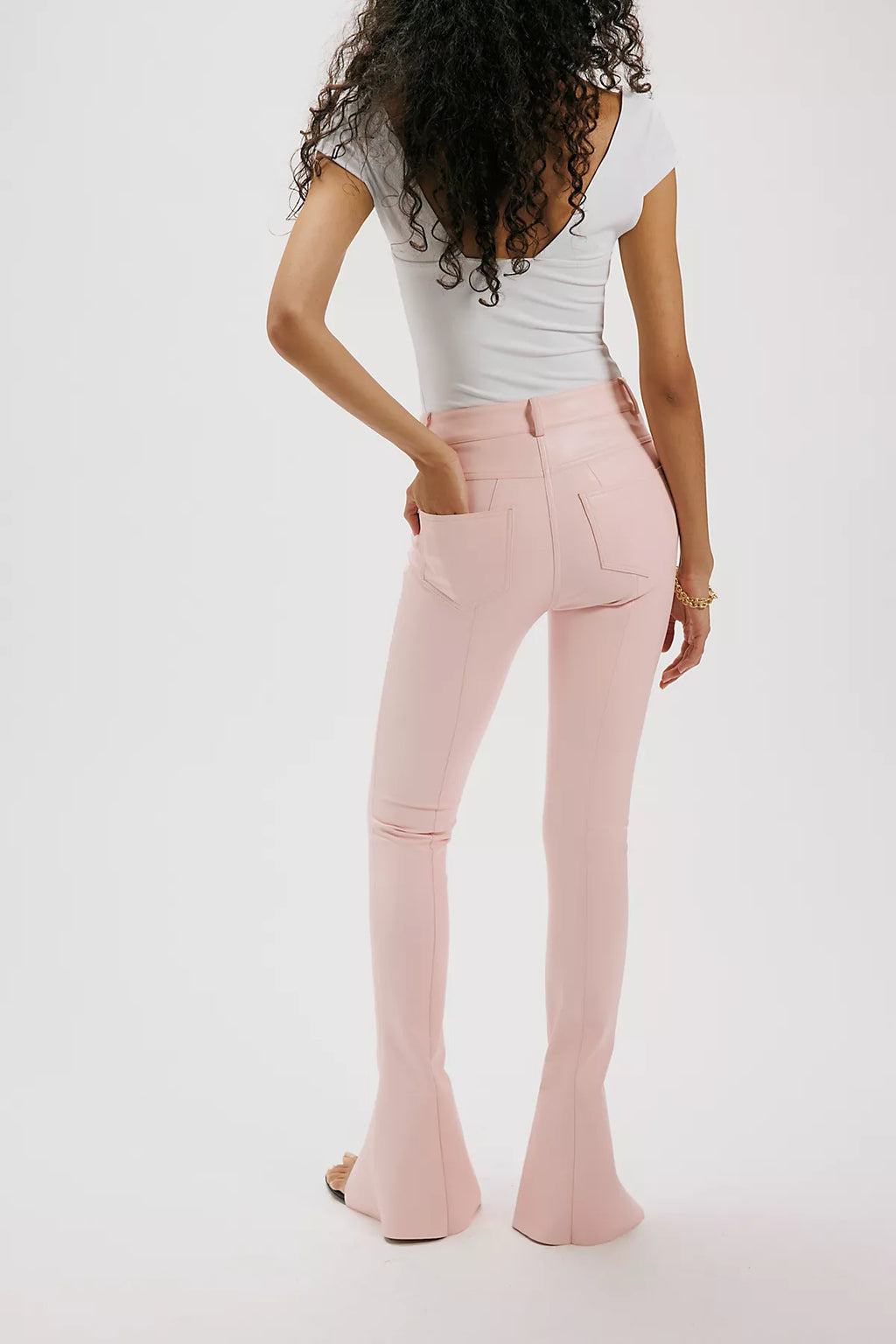 Norma Kamali Spat High-Rise Pants