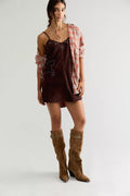 Understated Leather Saddle Up Slip Dress