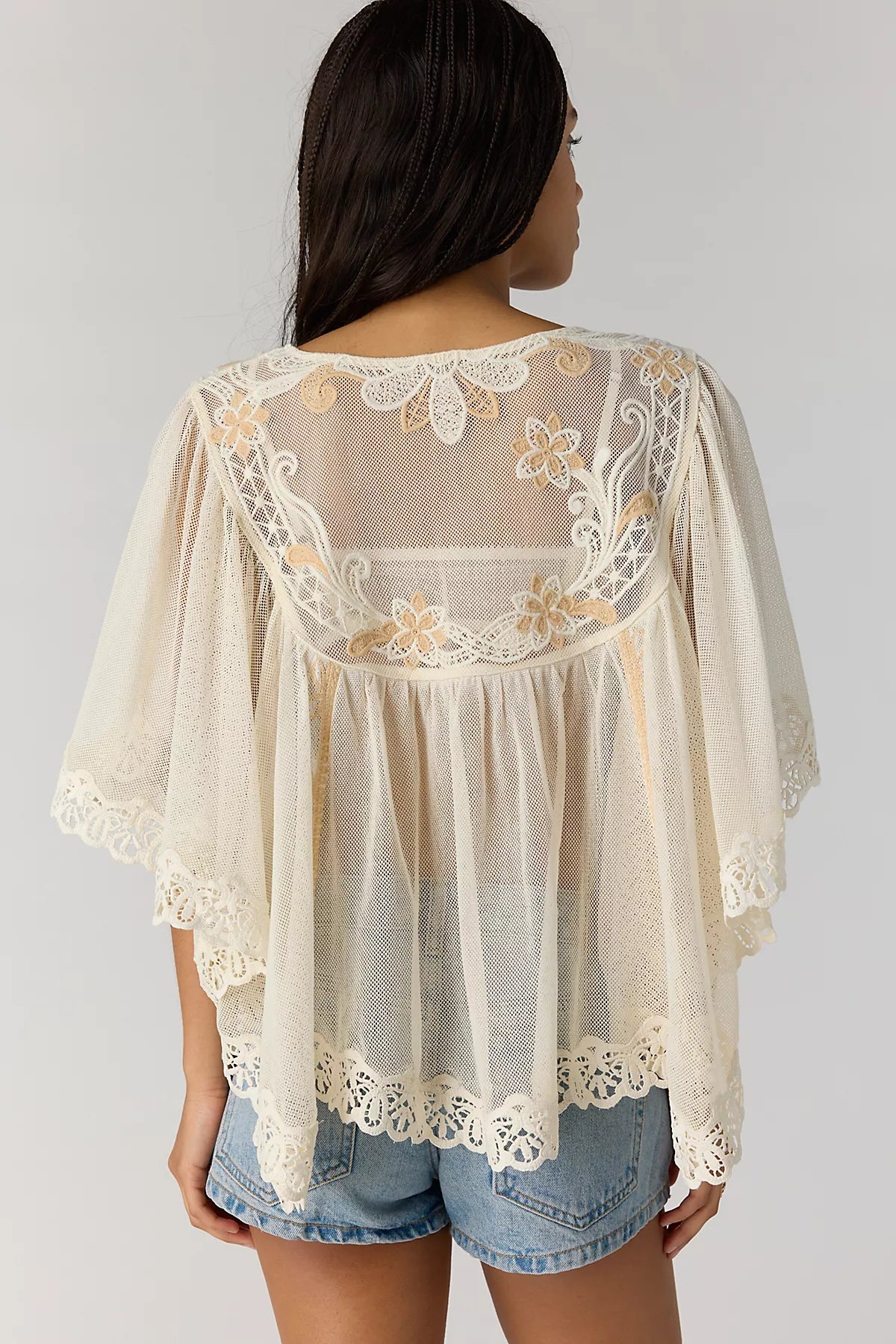 Heritago Poncho Top