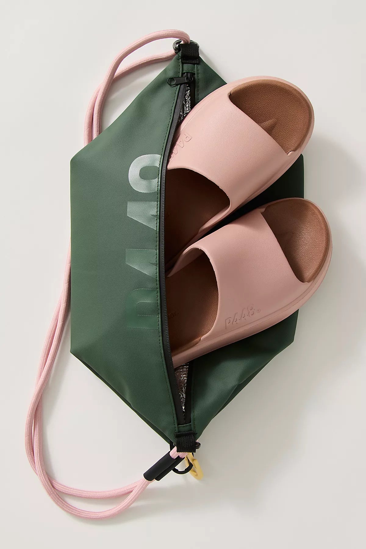 P448 Riviera Slide Sandals and Zip Cooler