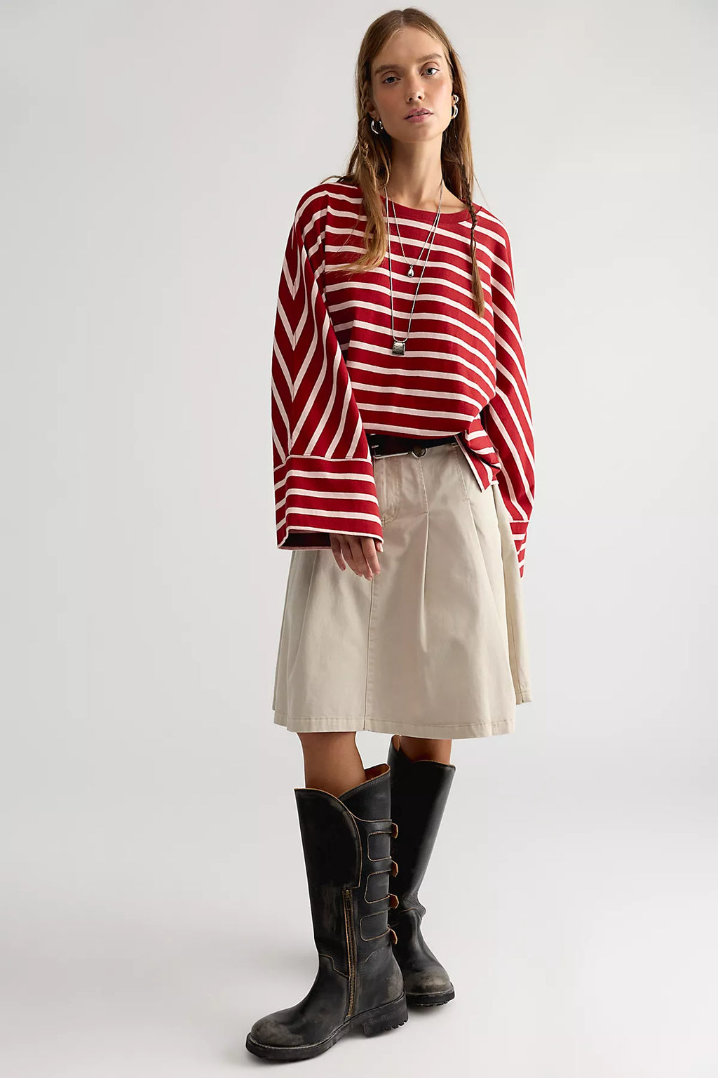 We The Free Atlas Dolman Striped Long Sleeve Top