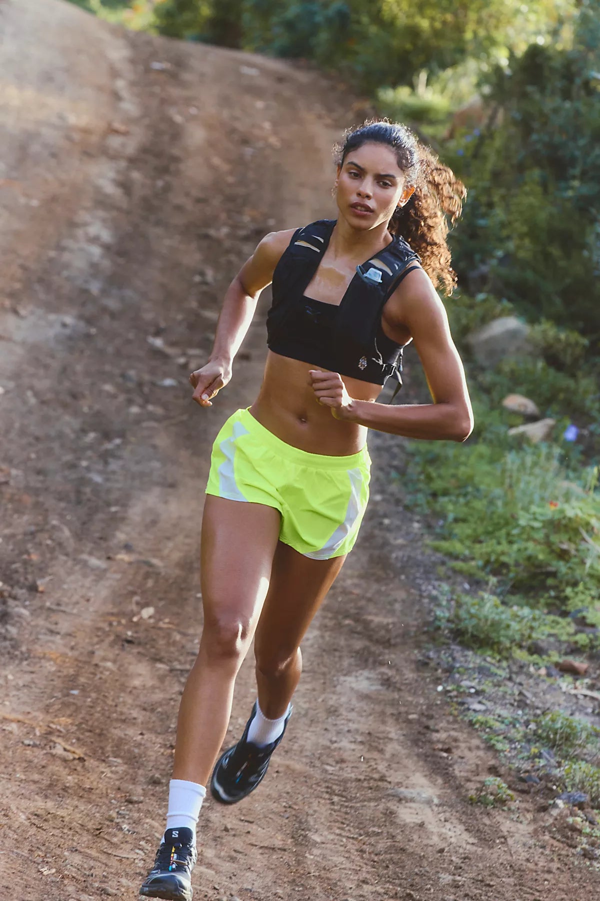 Marathon Colorblock Run Shorts