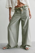 We The Free Haven Twisted Wide-Leg Jeans