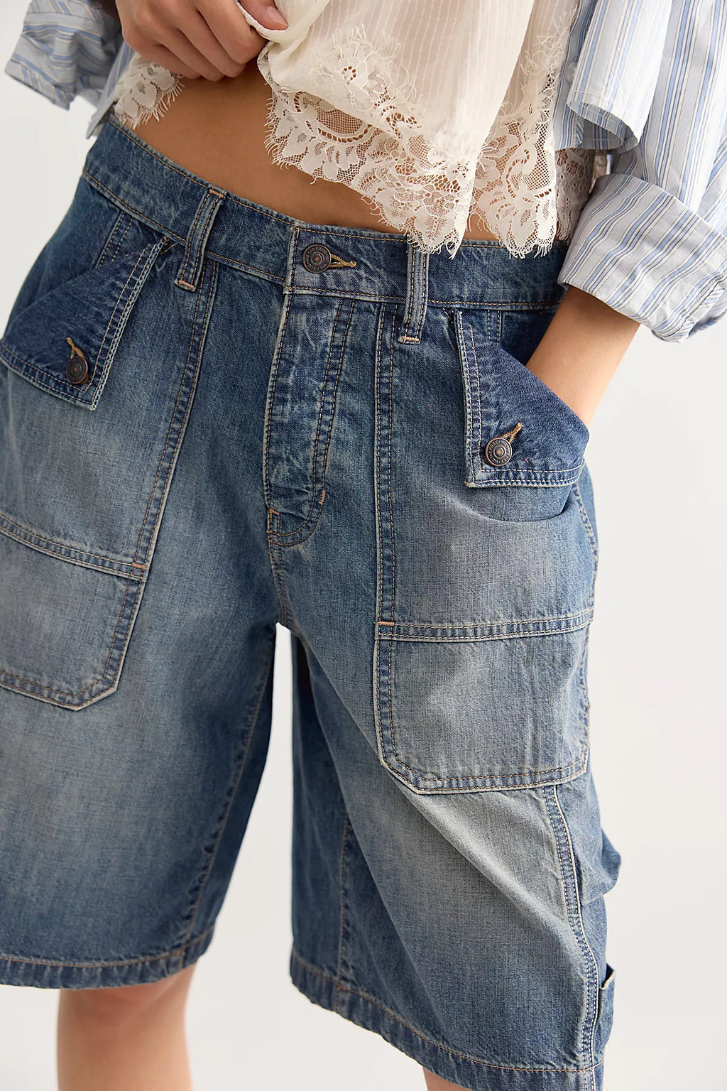 We The Free Mikie Long Shorts