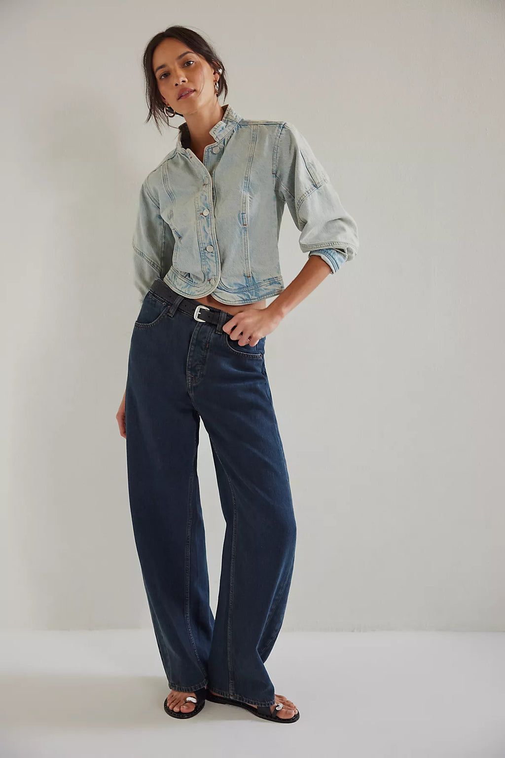 We The Free Truro Baggy Puddle Jeans