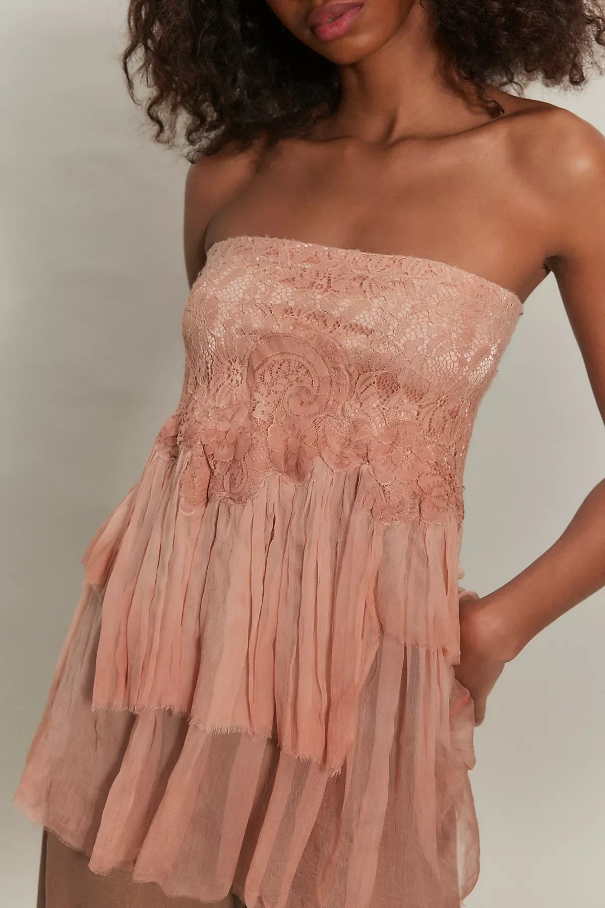Nigel Preston Rose Fairy Tube Top