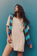 Shorebound Cotton-Jersey Mini Dress