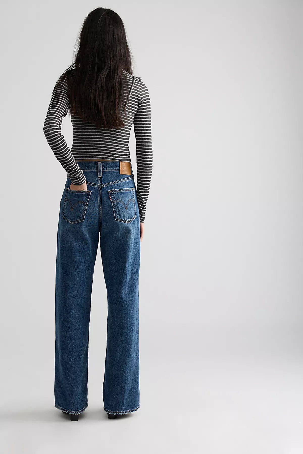 Levi's Ribcage Wide-Leg Jeans