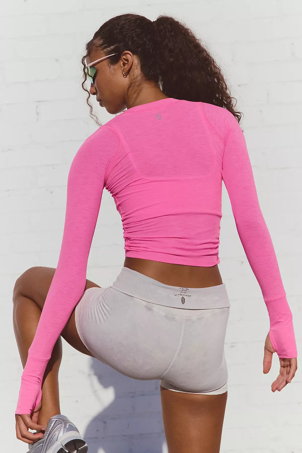 Tempo Ruched UV Protection Long Sleeve