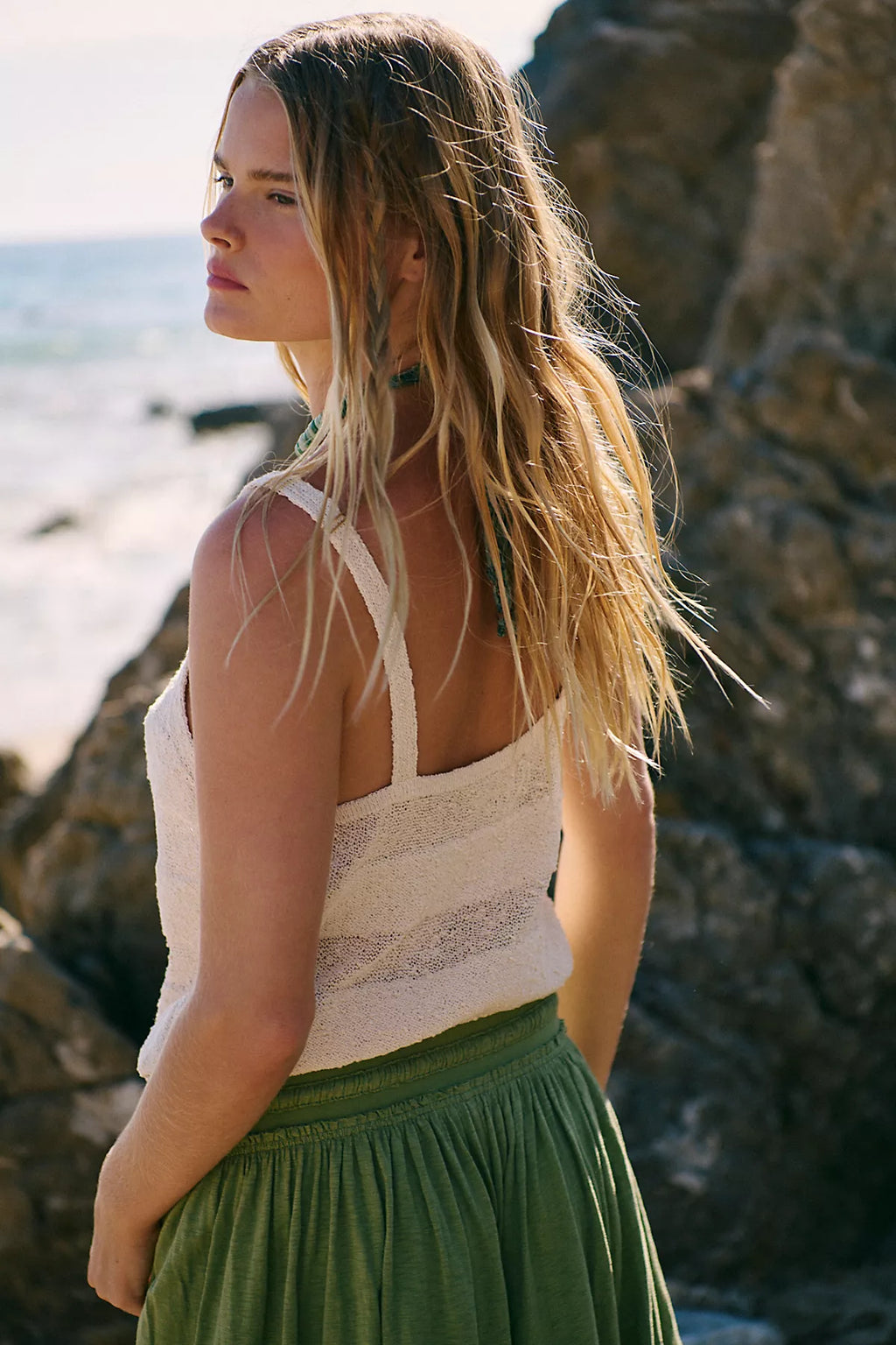 By The Beach Sweater Tank
