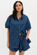 Griselda Denim Short Set