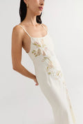 Nigel Preston Savannah Embroidered Slip Dress