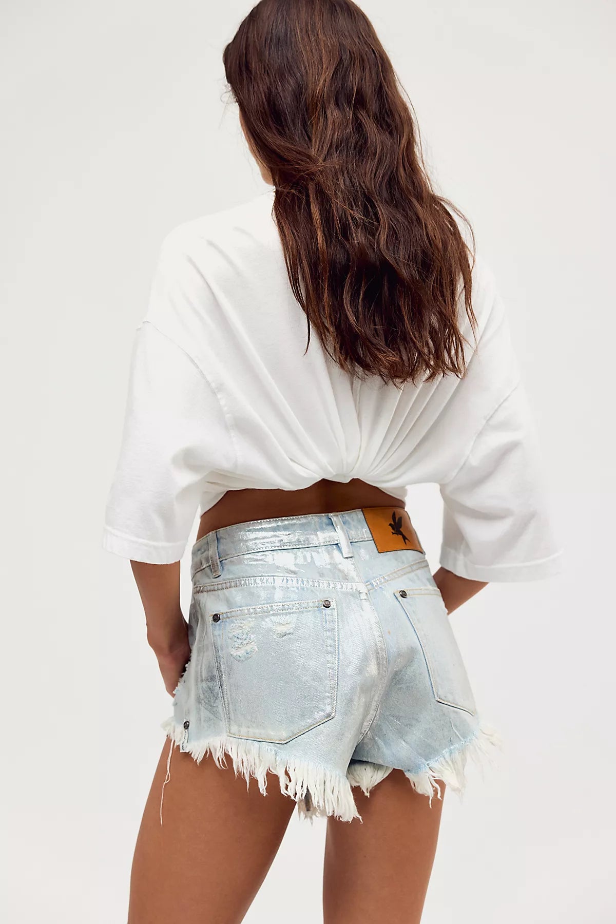 OneTeaspoon Renegades Chrome Shorts