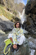 Singin’ In The Rain Printed Packable Waterproof Pullover