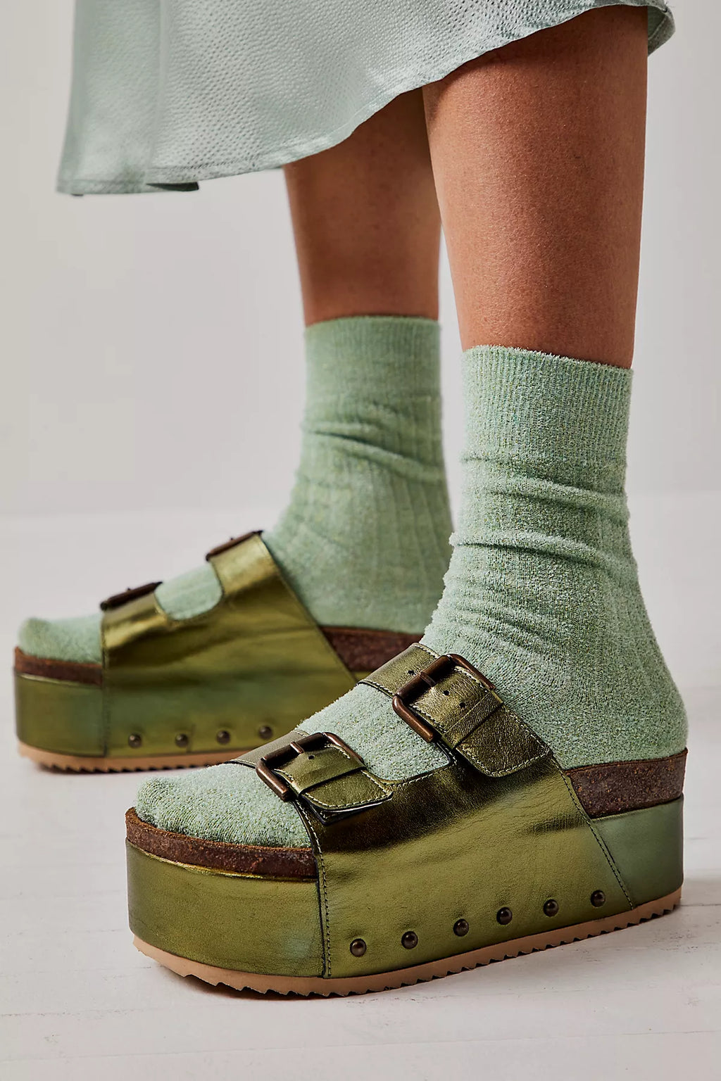 Rule Breaker Flatform Sandals