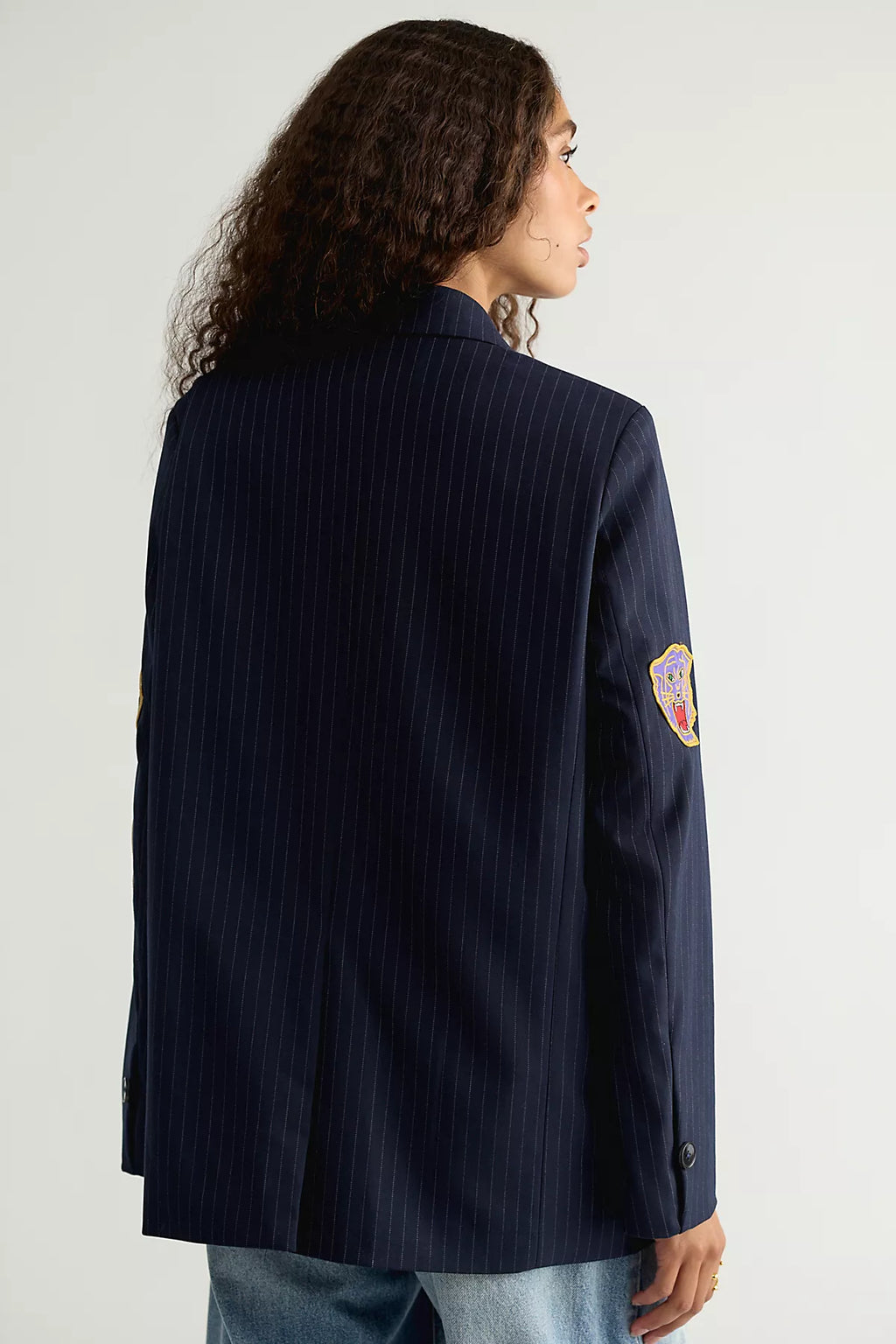 Found Patchwork Blazer