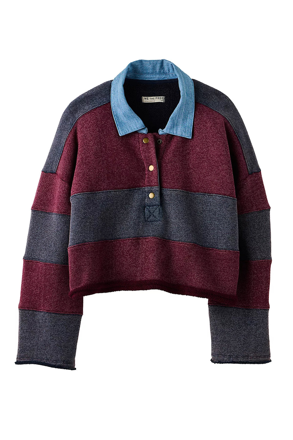We The Free Bubble Gum Rugby Sweatshirt