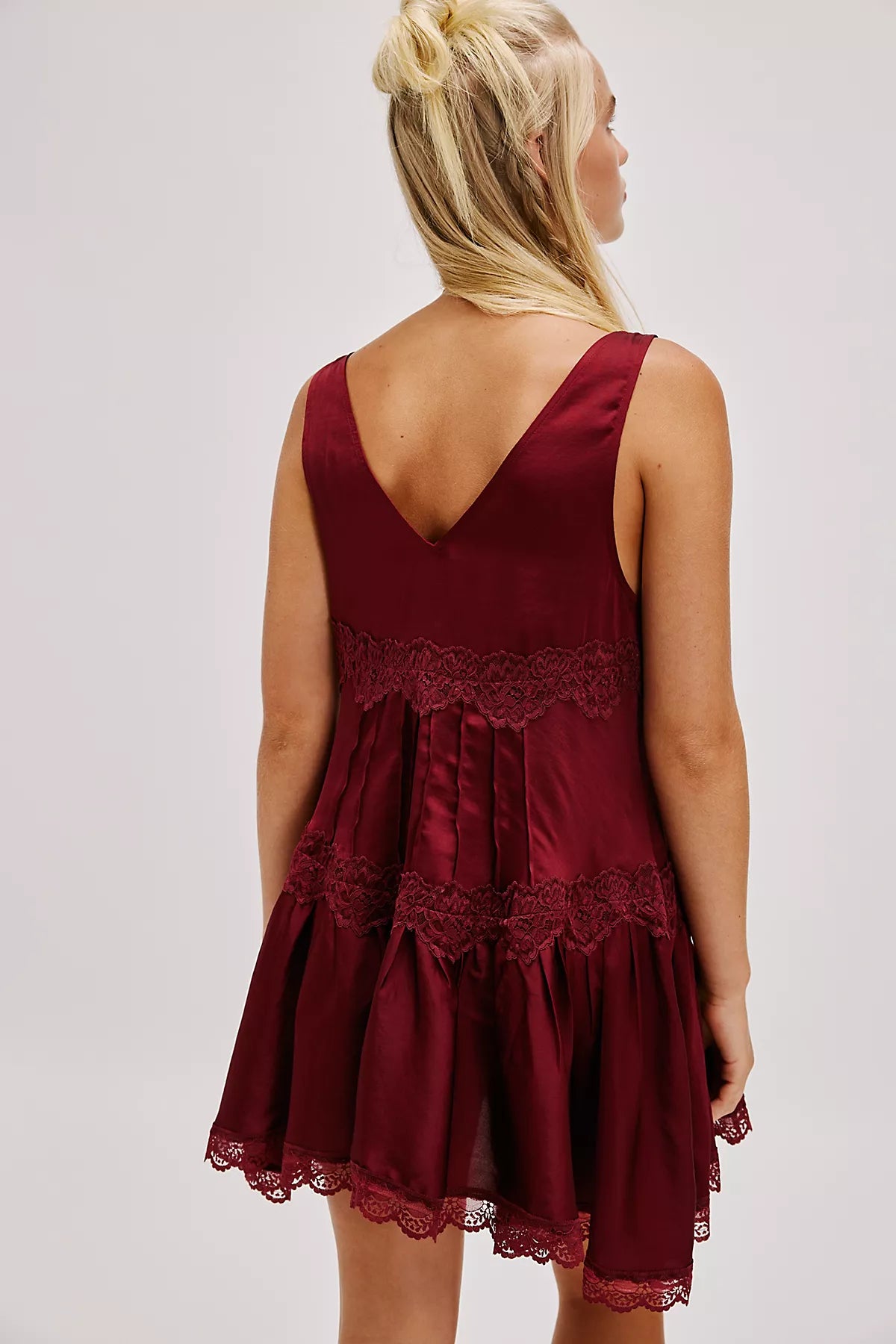In This Groove Mini Slip Dress